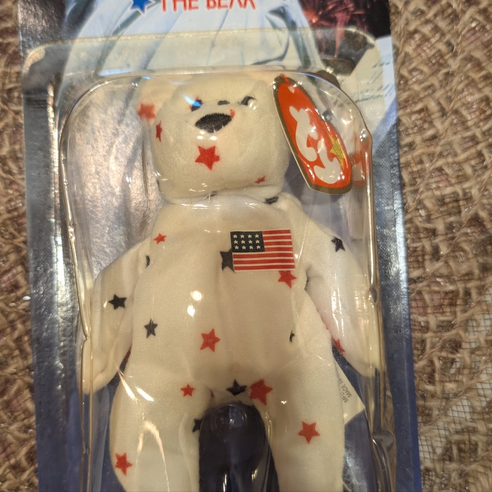 Ty Star-Spangled Bear Plush